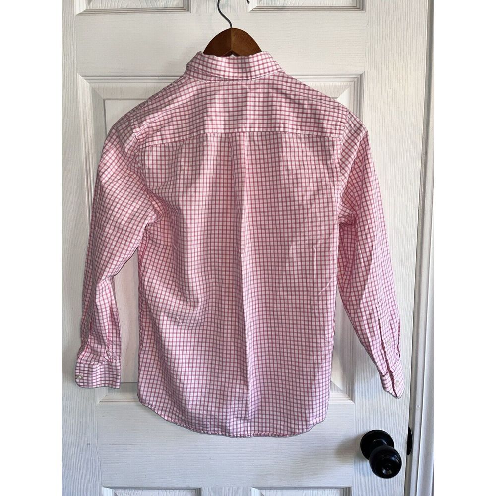Set of‎ 2 Youth Gingham Check Long Sleeve Vineyard Vines Ralph Lauren Boys S - Picture 4 of 14